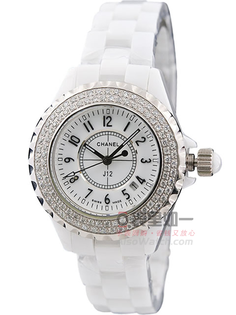 Chanel J12 Collection fashion quartz ladies' watch H1630