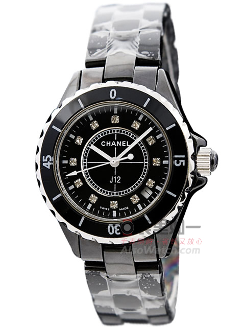 Chanel J12 Collection black high-tech ceramic watch H2569