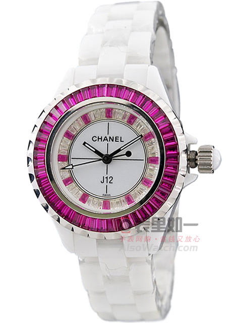 Chanel J12 series white high-tech precision ceramic quartz ladies' watch