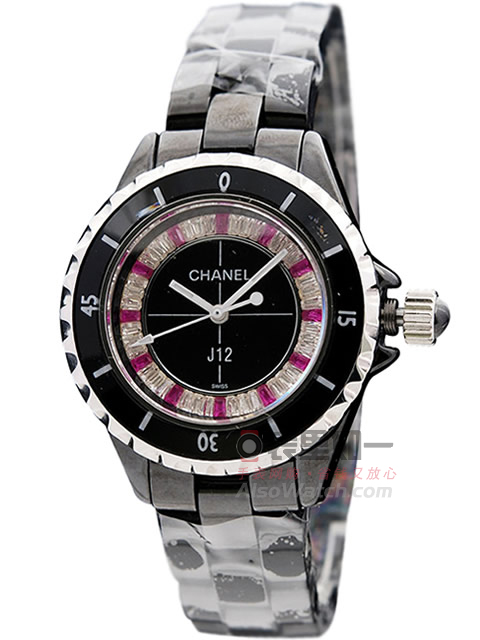 Chanel J12 series black high-tech precision ceramic quartz watch small size 33MM / large size 38MM a...