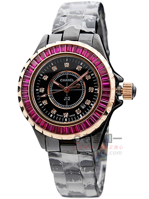 Chanel J12 series black high-tech precision ceramic quartz watch small size 33MM / large size 38MM a...