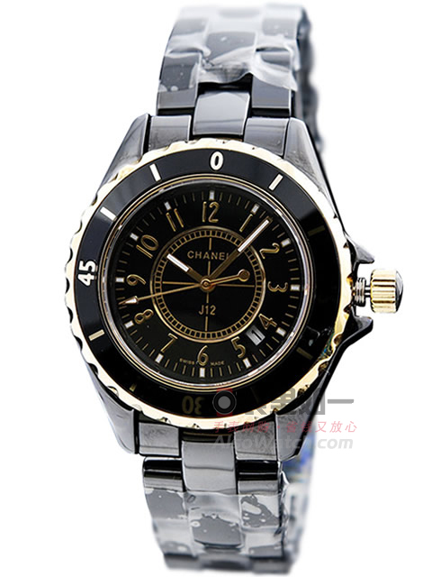 Chanel J12 collection black high-tech precision ceramic quartz watch