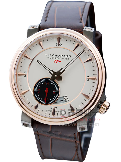 Chopard L.U.C-kolleksjon manuelt opptrekkbar herreklokke [roségull] [hvit urskive]