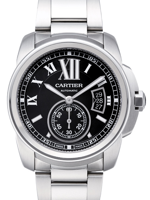 [ 1:1 Replica ] Cartier Calibre de Cartier stainless steel automatic mechanical watch [ Model: W7100...