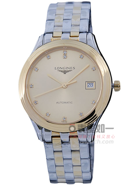[1:1 Jam Tangan Replika] Jam Tangan Lelaki Mekanikal Automatik Ultra-Nipis Siri Flagship Longines L4.774.3.37.7