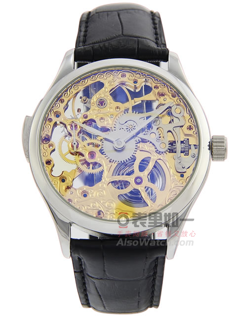 Pánské mechanické hodinky IWC PORTUGUESE s plně proskleným dýnkem