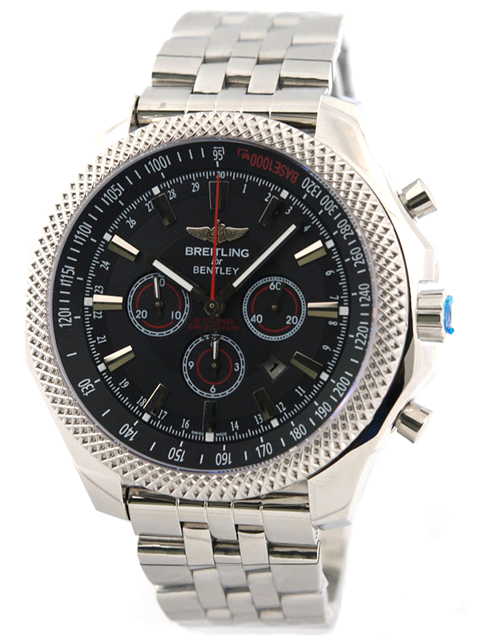 [ZF Factory Perfect Edition] Breitling BENTLEY men's watch [steel bracelet + black dial] 7750 moveme...