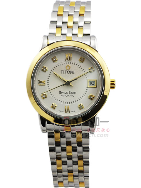 Titoni Space Star Series Rose Gold Automatic Mechanical Watch