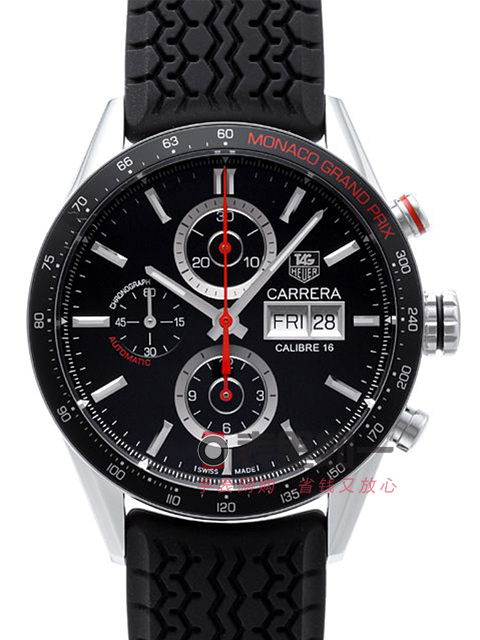 TAG Heuer Carrera Calibre 16 Day-Date Watch CV2A1F.FT6033
