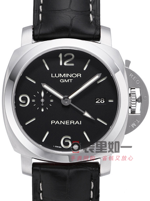 [Noob Factory New Edition] Panerai Luminor 1950 3 Days GMT Contemporary PAM00320 Automatic Mechanical Men's Watch