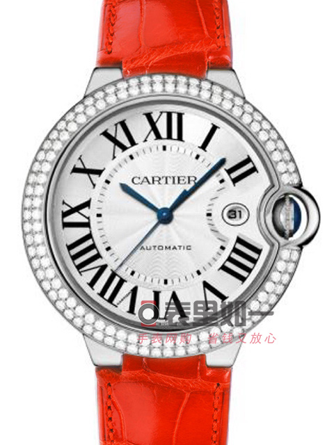 1:1 Boutique] Cartier Ballon Bleu Series Diamond-Set Automatic Mechanical WatchWE900651