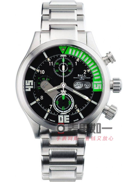 Ball Engineer Master II upgrade series DC1028C-S1J-BKGR (green bezel)