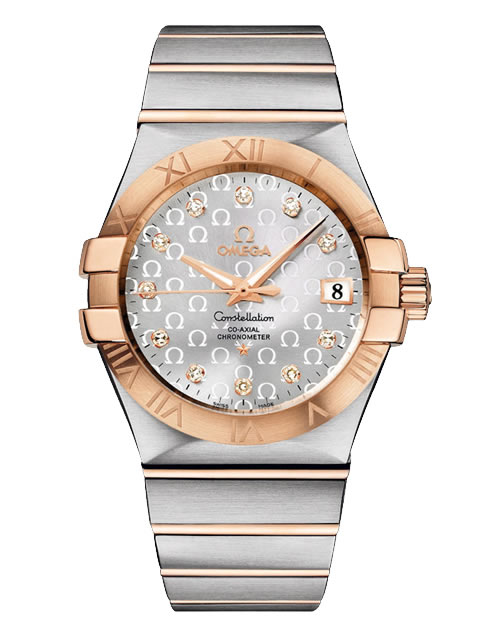 [1:1 Patterned Edition] Omega Constellation Men's Mechanical Watch 123.20.35.20.52.003