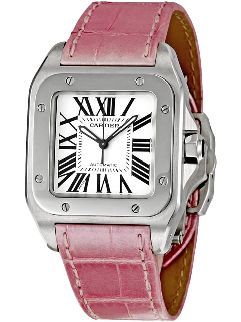[ V6 Factory] Cartier Santos Ladies' Mechanical Watch W20126X8
