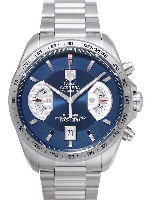 TAG Heuer Grand Carrera Chronograph Watch CAV511F.BA0902