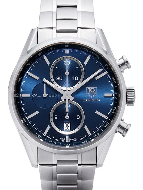 TAG Heuer Calibre 1887 Carrera Automatic Mechanical Chronograph Watch CAR2115.BA0724
