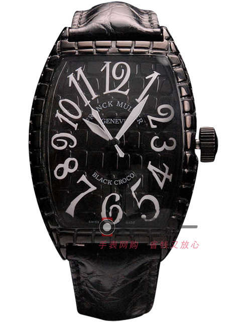 Franck Muller Black Croco Series Automatic Mechanical Watch 8880 SC Black Croco 40*55*17mm