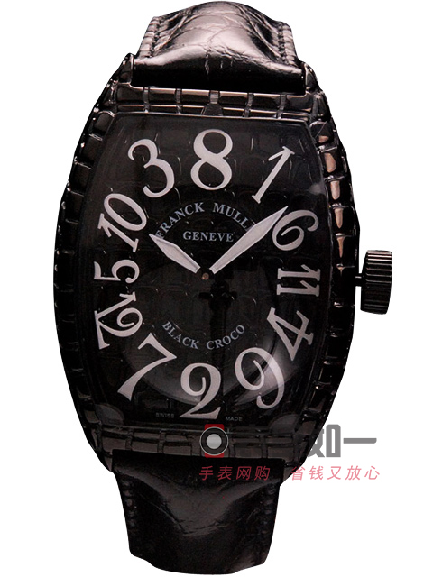 Franck Muller Automatic Mechanical Watch Black Jumping Hour Function 40*55*17mm