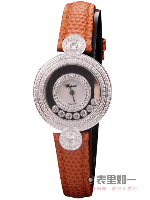 [ 1:1 Fine Replica] Chopard Happy Diamonds Series Moving Diamonds Ladies' Quartz Watch 209180-1001
