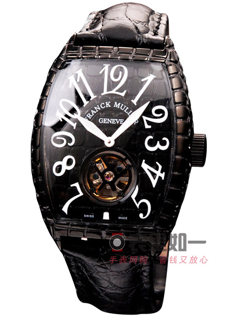 Franck Muller BLACK CROCO Series Automatic Mechanical Watch 8880 T BLK CRO