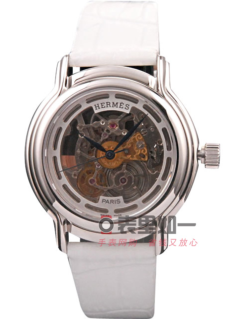 Hermès Fashion Skeleton Automatic Mechanical Watch