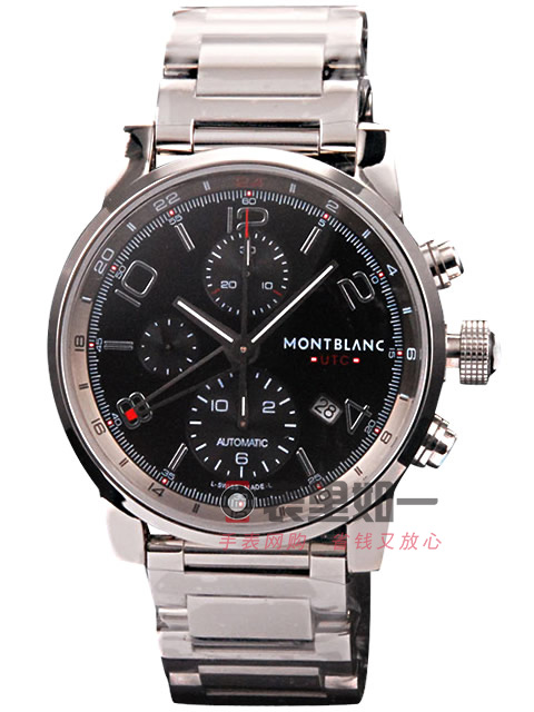 [NOOB Perfect Edition] Montblanc TimeWalker 7750 multi-function mechanical chronograph, black dial, ...