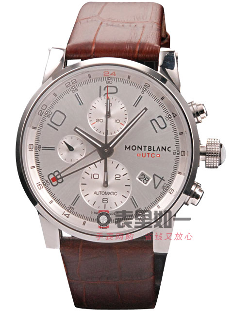 [NOOB Perfect Edition] Montblanc TimeWalker 7750 multi-function mechanical chronograph, white dial, ...