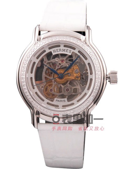 Hermès Fashion Skeleton Automatic Mechanical Watch