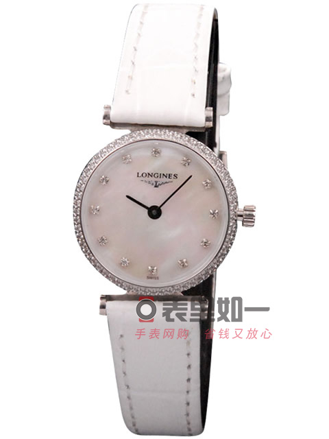 Longines La Grande Classique Ultra-Thin Classic Quartz Diamond-Set Watch