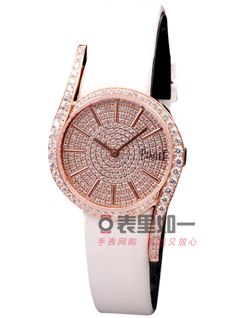 Piaget Limelight series pavé dial fashion quartz ladies' watch G0A38167