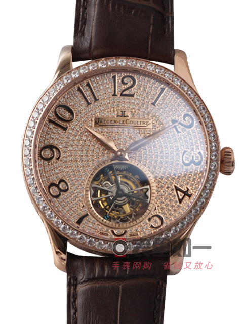 [HF Factory Super God Edition] Jaeger-LeCoultre high-end tourbillon watch, diamond-set dial