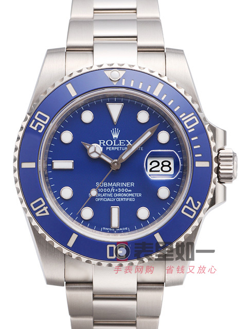 [N Factory V4 Edition] Rolex Submariner 116619LB (Blue Submariner) Men's Mechanical Watch