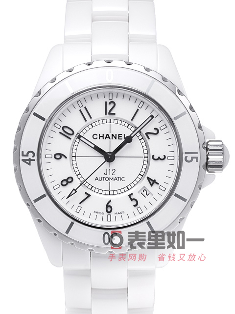 Chanel J12 series white classic ladies automatic mechanical watch H0970 Korean ceramic 38MM Swiss ET...