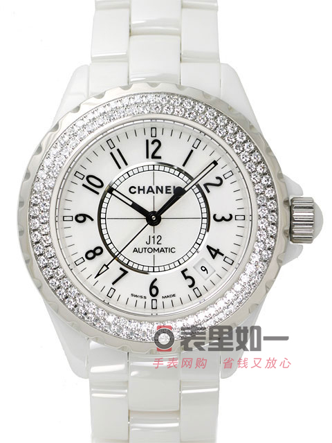 Chanel J12 Series White Classic Women's Automatic Mechanical Watch H0969 Korean Ceramic 38MM Swiss E...