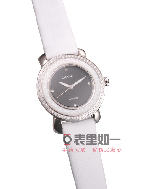 Chanel Diamond-Set Quartz Fashion Ladies Watch Black Dial Multiple Strap Styles