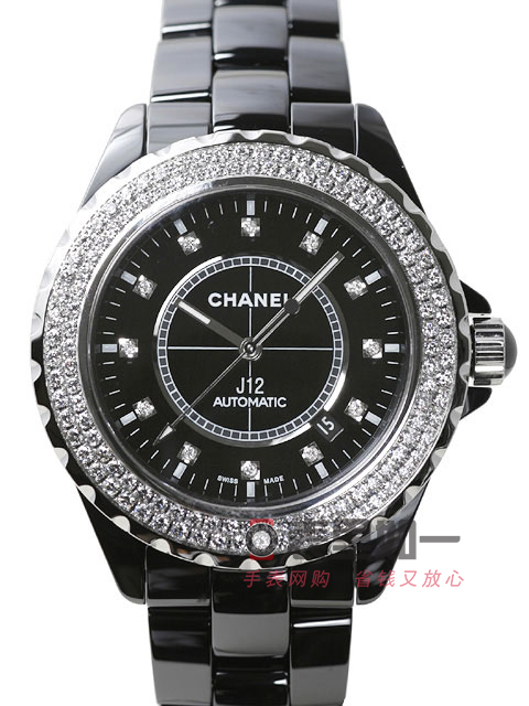 Chanel J12 Series Black Classic Men's Automatic Mechanical Watch H2014 Korean Ceramic 38MM Swiss ETA...