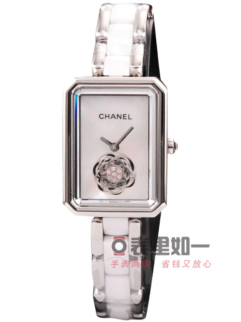 CHANEL PREMIERE Series Ceramic Case Quartz Ladies Watch White 33*25*8mm