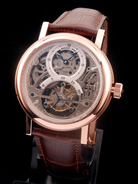 Breguet Super Tourbillon Skeleton Artistic Masterpiece Original Swiss Mechanical Watch