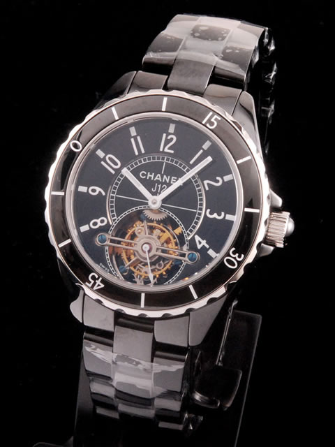 Chanel J12 Series Black High-Tech Precision Ceramic Watch