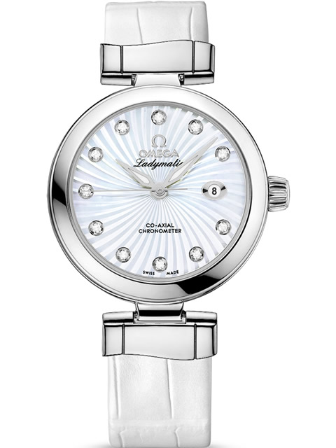 [Top-Replika-Uhr] Omega De Ville Ladymatic Damenuhr-Kollektion 34 mm Koaxial-Uhr 425.33.34.20.55.001