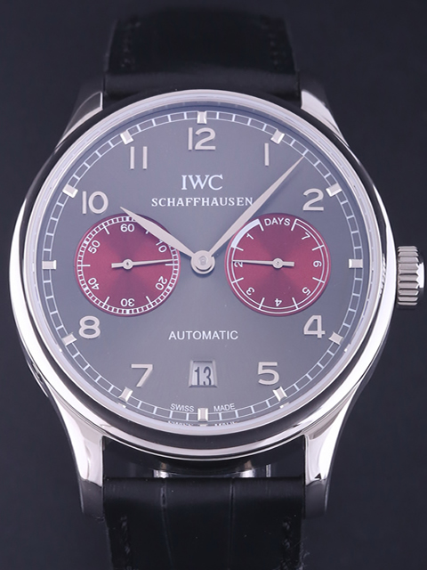 IWC Portugieser Seven Day Power Reserve red-eye