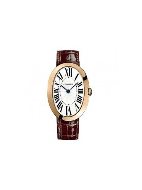 [1:1] Cartier Baignoire Collection W8000002 watch, rose gold, ladies' quartz watch