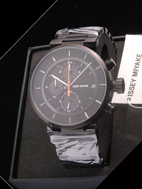 ISSEY MIYAKE Saat W Serisi Sports Chronograph Tarihli Kuvars Erkek Saati