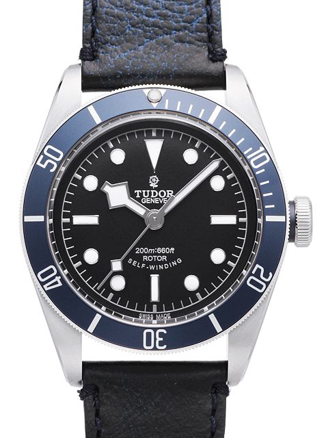 [ZF Perfect Edition] Tudor Heritage Black Bay series 'Blue' 79220B leather strap watch