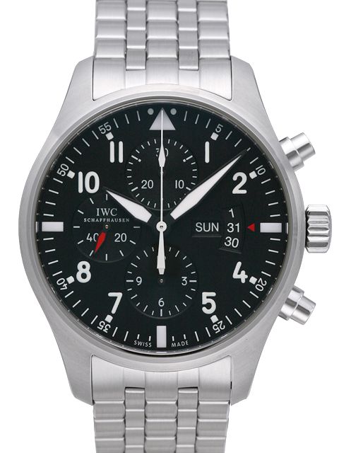 V6 Perfect Edition: IWC Pilot's Chronograph Watch IW377704