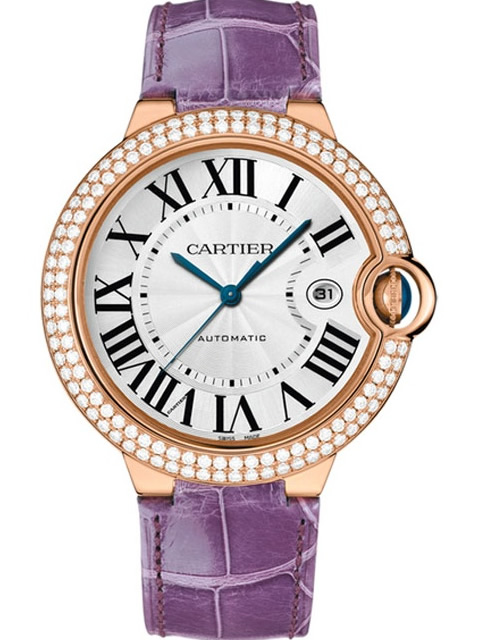 V6 Perfect Edition Cartier Ballon Bleu large model mechanical watch WE900851
