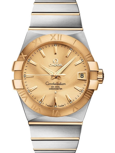 Omega Constellation 38 mm Co-Axial watch series 123.20.38.21.08.001 watch