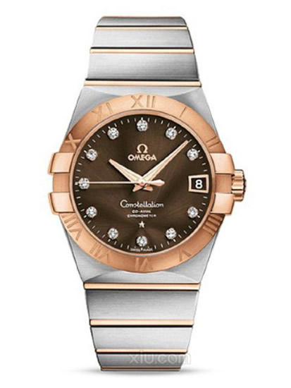 Omega 38 mm Co-Axial watch collection 123.20.38.21.63.001 watch