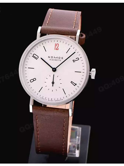 [NOOB] NOMOS Tangomat collection 601 watch with white dial and red lettering