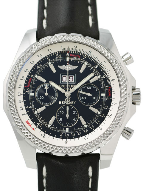 [ZF Factory Perfect Edition] Breitling Bentley men's watch [Steel bracelet + black dial] A442B28KBD